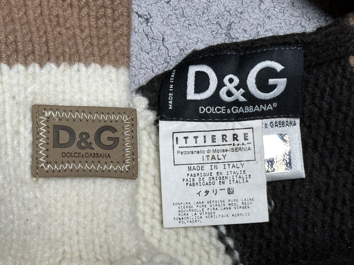 Dolce & Gabbana Vintage Dolce & Gabbana Wool Knitted Scarf / Muffler Size ONE SIZE - 4 Thumbnail