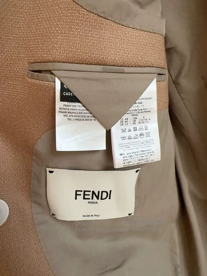Fendi Fendi Show model double-breasted blazer Size M / US 6-8 / IT 42-44 - 5 Thumbnail