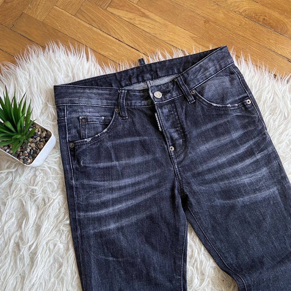 Dsquared2 📌 Crazy Dsquared2 Denim Y2K Skinny Jeans Size US 26 / EU 42 - 11 Thumbnail
