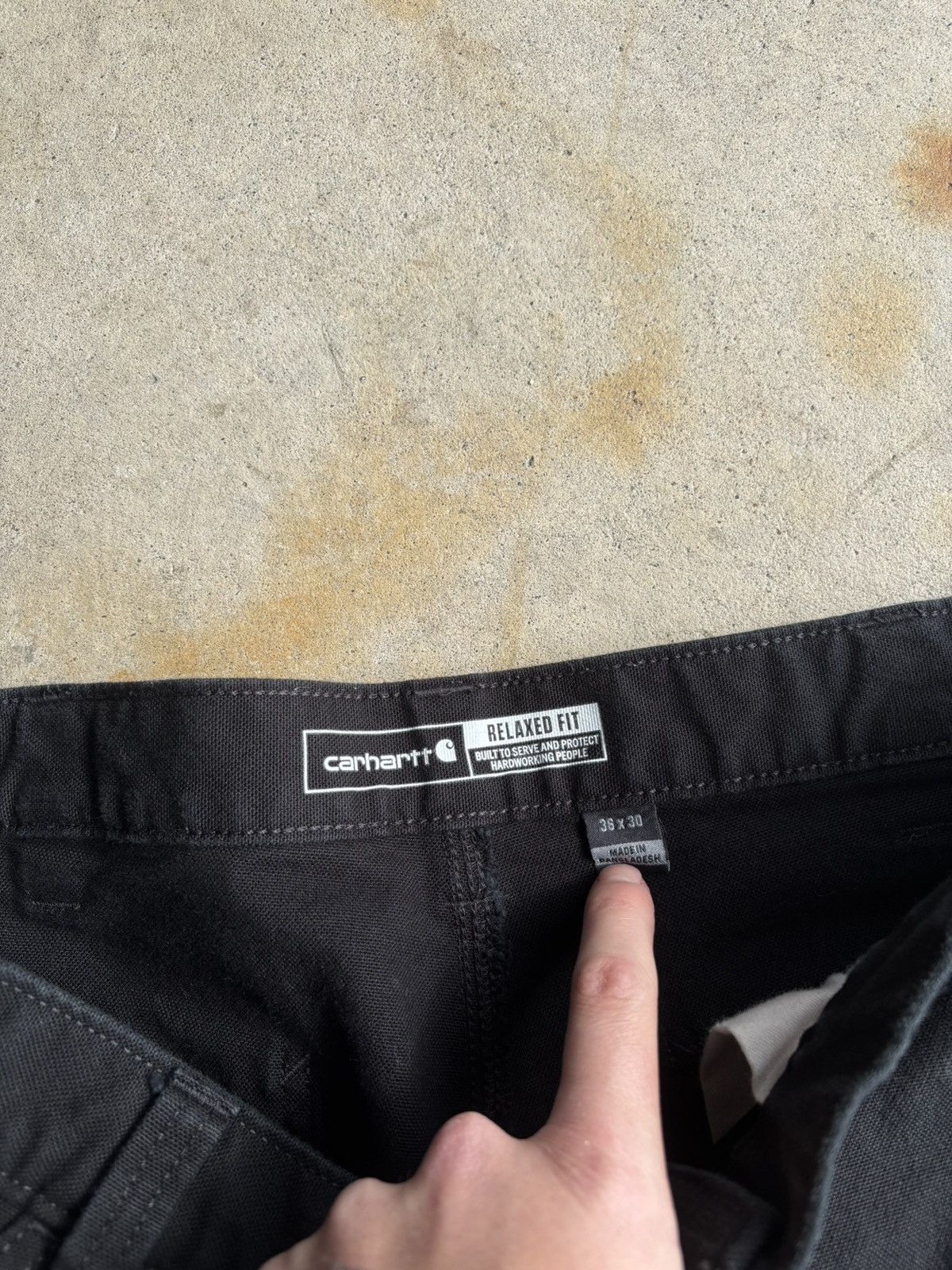 Other Crazy Carhartt Wide Leg Baggy Double Knee Carpenter Pants Size US 36 / EU 52 - 6 Thumbnail
