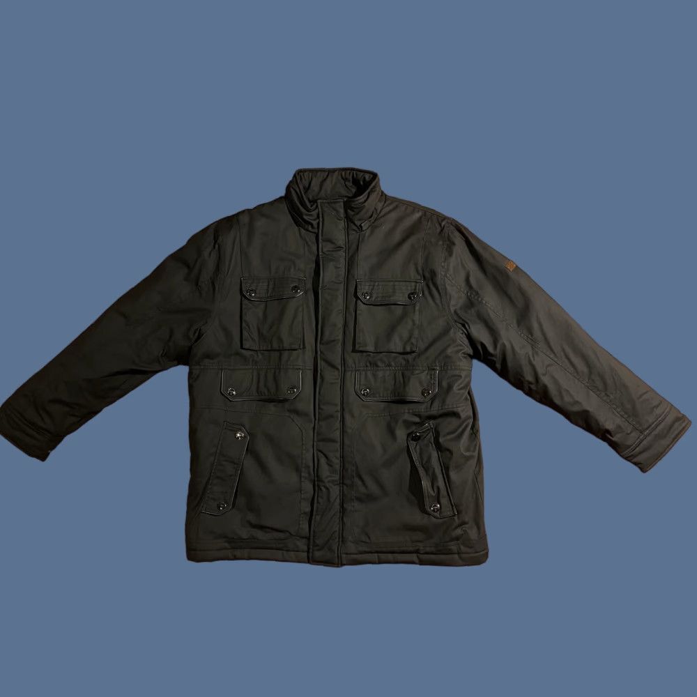 Coogi VINTAGE COOGI Tactical Bomber Jacket Men’s 2XL Black Hip Hop Classic Outerwear Long Jacket Mens 50 in Chest Bodysigned Size US XXL / EU 58 / 5 - 1 Thumbnail