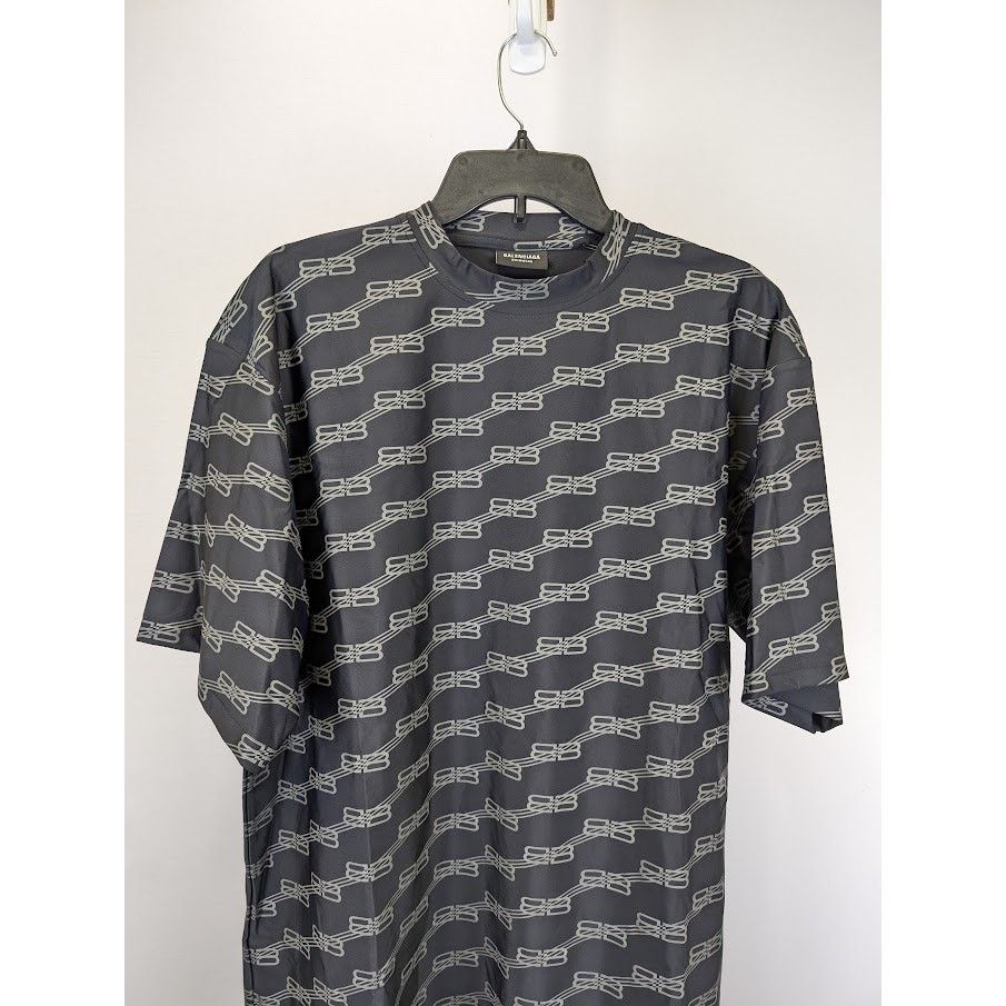 Balenciaga o1rshd1 Swimwear SW Swim T-Shirt in Black/White Size US M / EU 48-50 / 2 - 6 Thumbnail