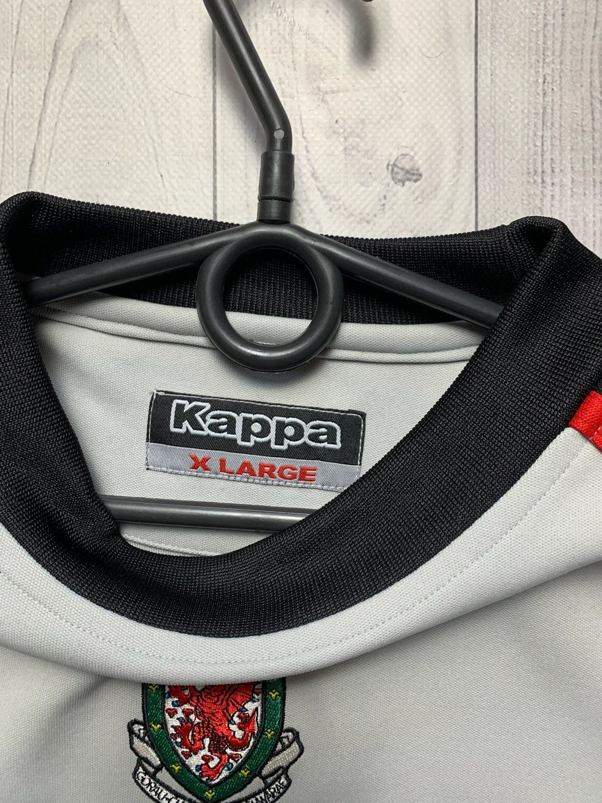 Kappa × Vintage Vintage Wales Soccer sweatshirt size XL kappa rare logo Size US XL / EU 56 / 4 - 3 Thumbnail
