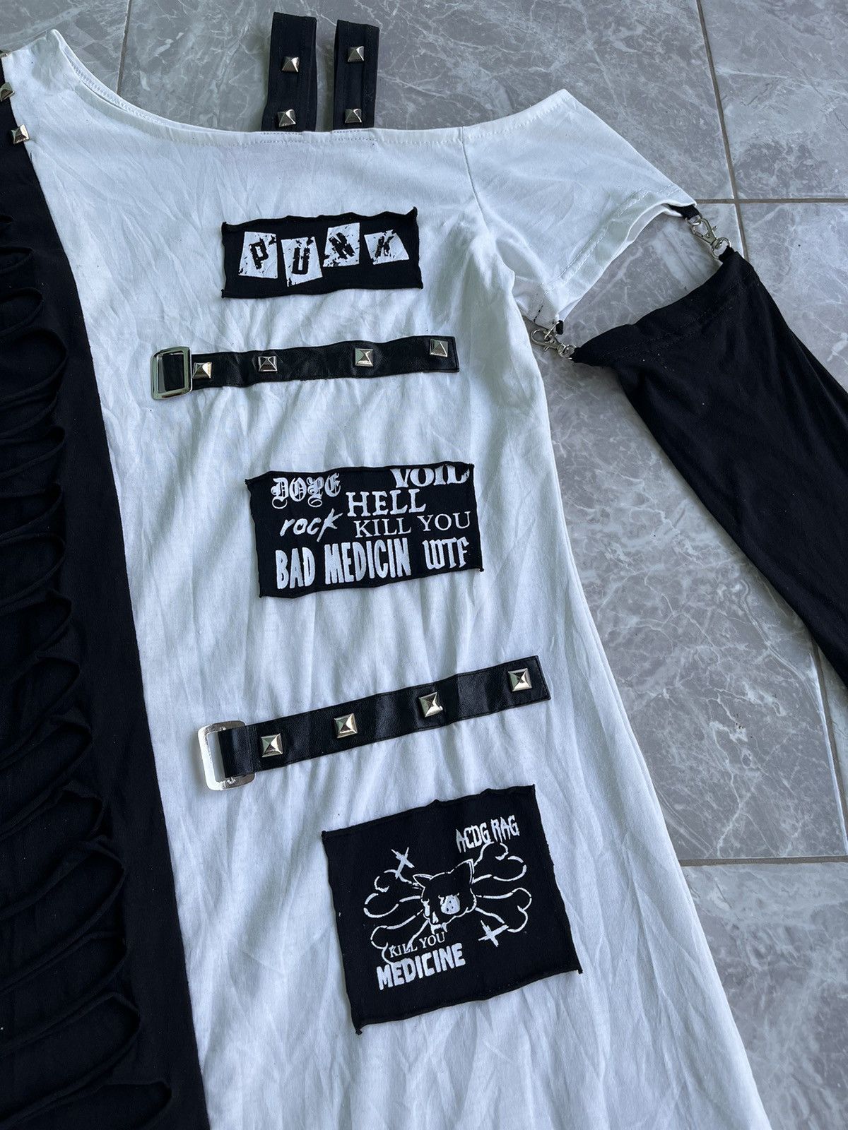 Japanese Brand Acdc Rag Punk Style Longsleeve Size US S / EU 44-46 / 1 - 4 Thumbnail
