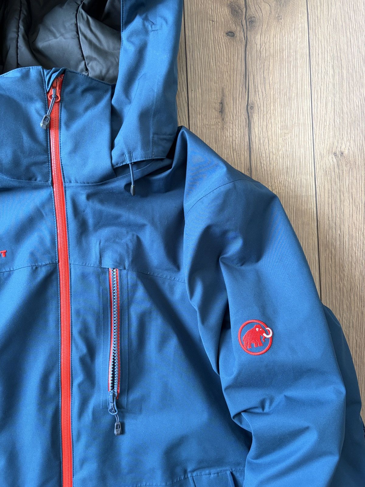 Mammut Mammut Goretex Stoney Insulated Sky Blue Jacket Size US L / EU 52-54 / 3 - 6 Thumbnail