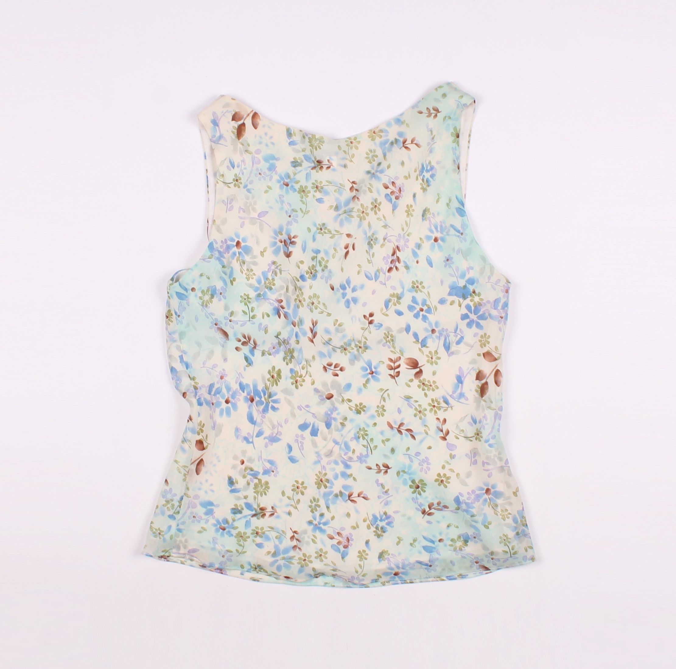 Vintage Vintage Xinh Floral Mesh Fairycore Top Blouse Size S / US 4 / IT 40 - 9 Thumbnail