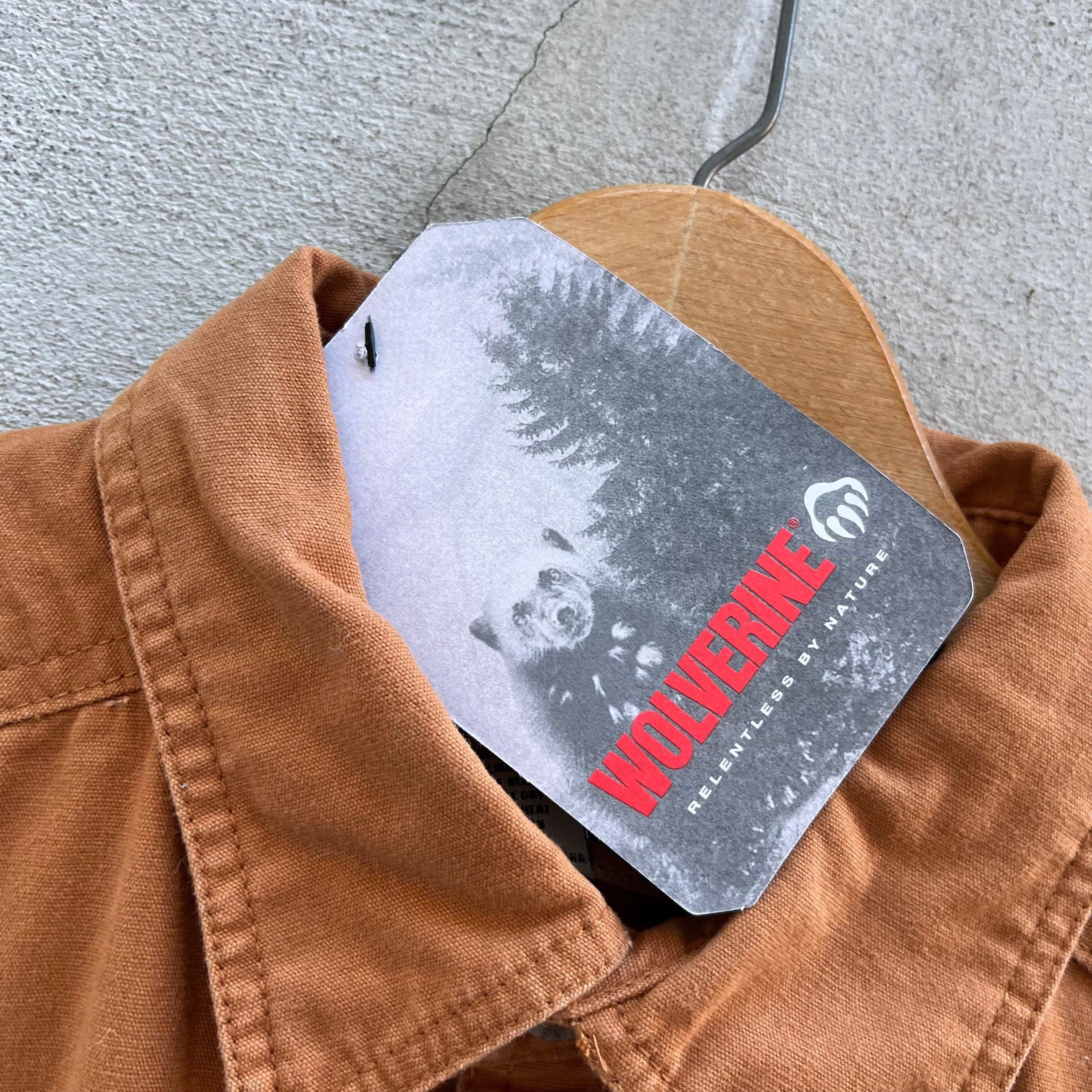 Vintage × Wolverine Wolverine Brown NOS Long Sleeve Button Down Shirt Size US L / EU 52-54 / 3 - 5 Thumbnail
