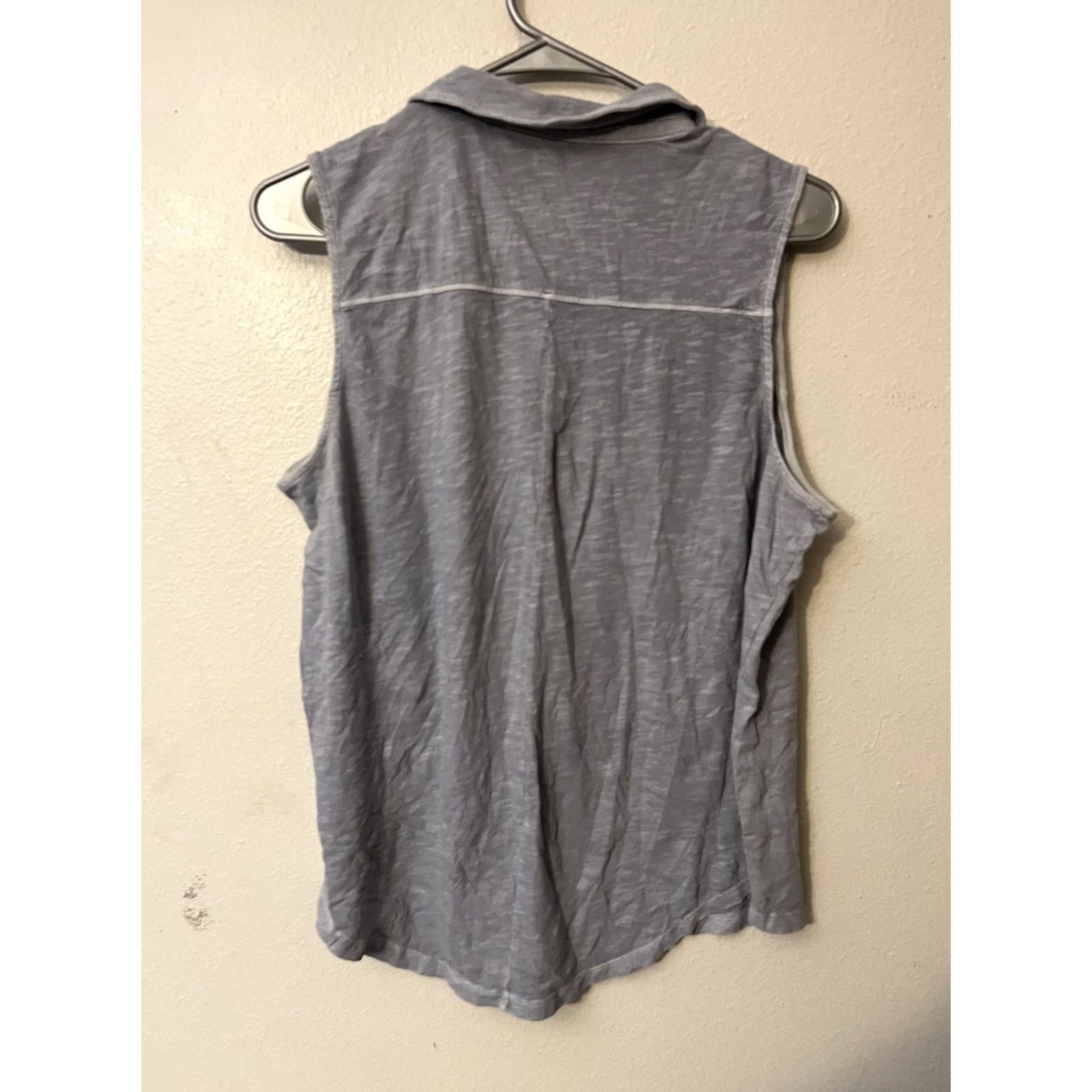 Vintage Sonoma Women's Polo Shirt Sleeveless Blue Size L Regular Casual Polo by Sonoma Size L / US 10 / IT 46 - 2 Thumbnail