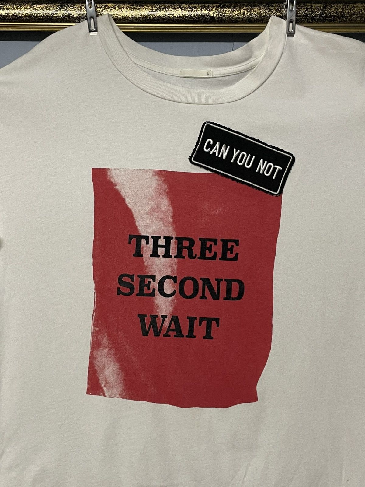 Designer × Japanese Brand × Vintage Japan Designer Gu ‘ Can U not 3 Second Wait ‘ Crooped Top Size US M / EU 48-50 / 2 - 3 Thumbnail