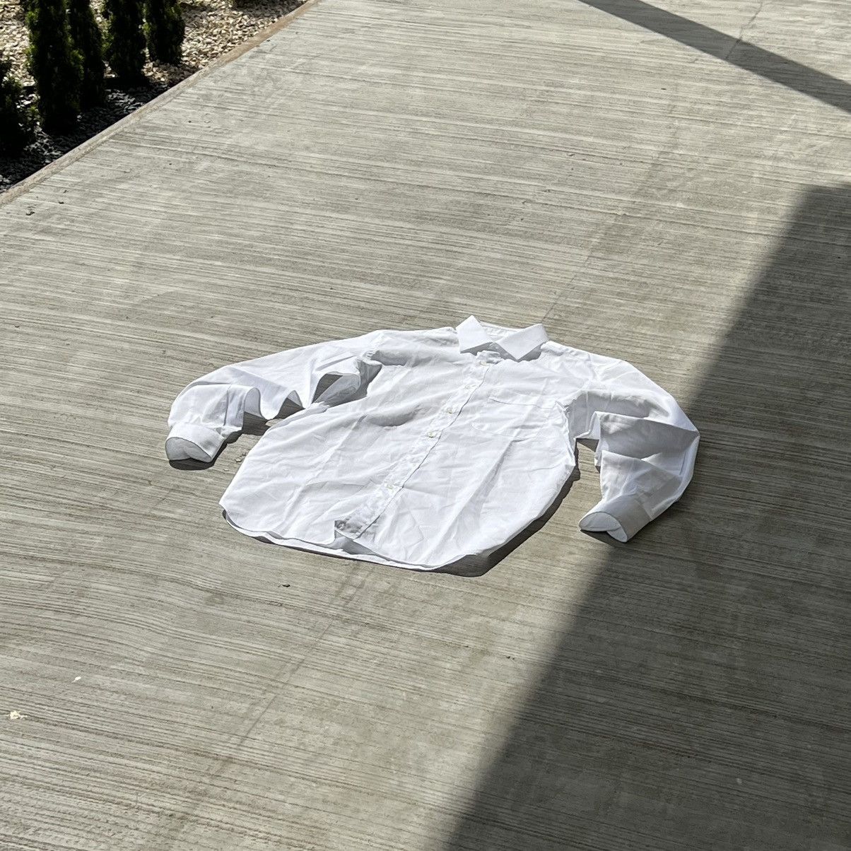 Brioni ☁️ Brioni for Weinberg Vintage White Shirt Button Ups Size US XL / EU 56 / 4 - 2 Thumbnail
