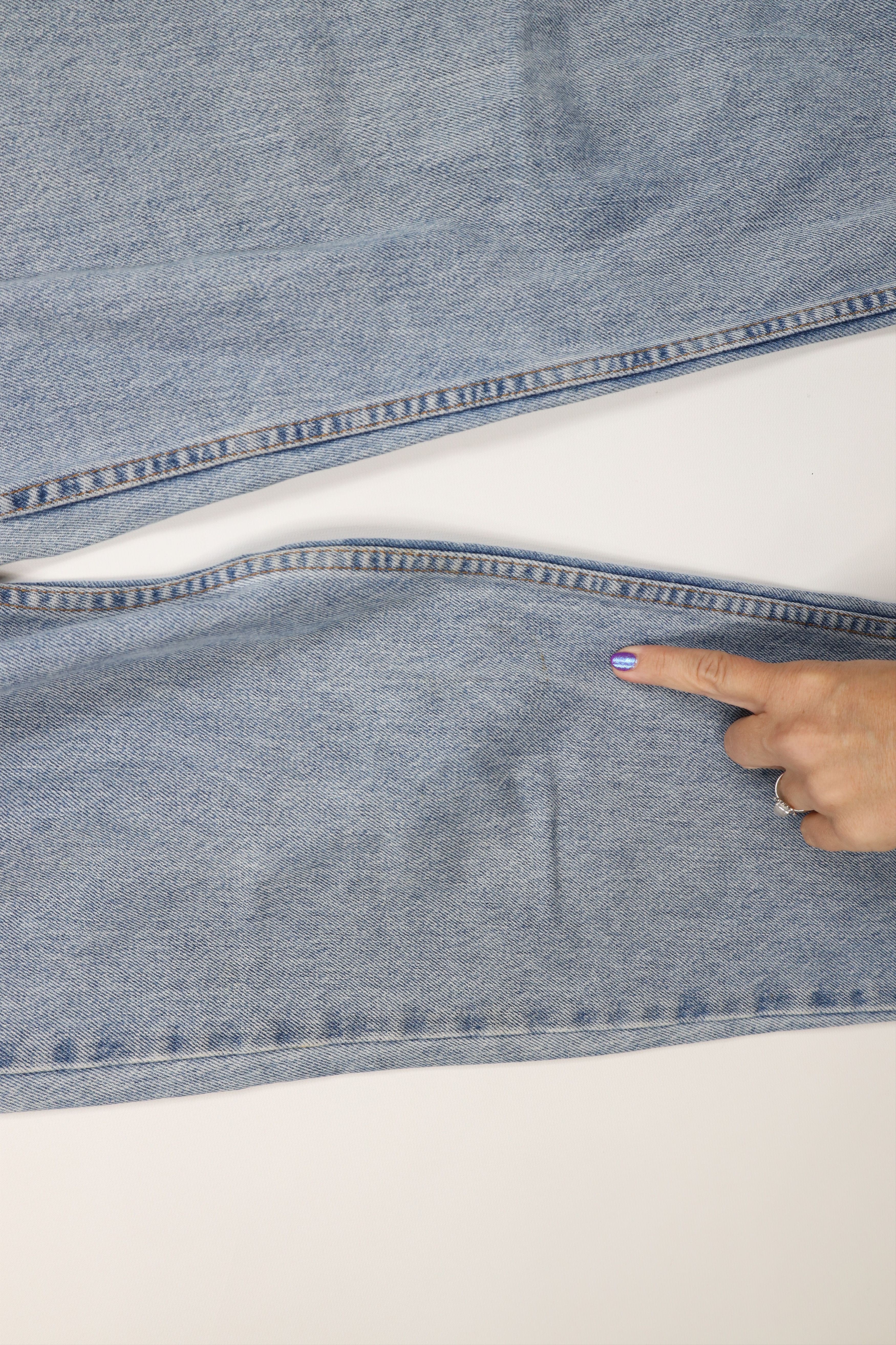 Levi's Vintage 90s Levis 521 Tapered Leg Fit Denim Jeans Blue Size US 32 / EU 48 - 6 Thumbnail