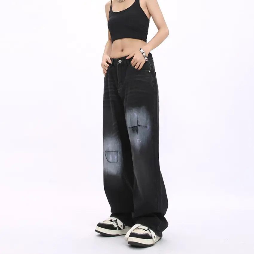 Designer × Japanese Brand Vintage Streetwear Harajuku Loose Casual Pants Size US 33 - 4 Thumbnail