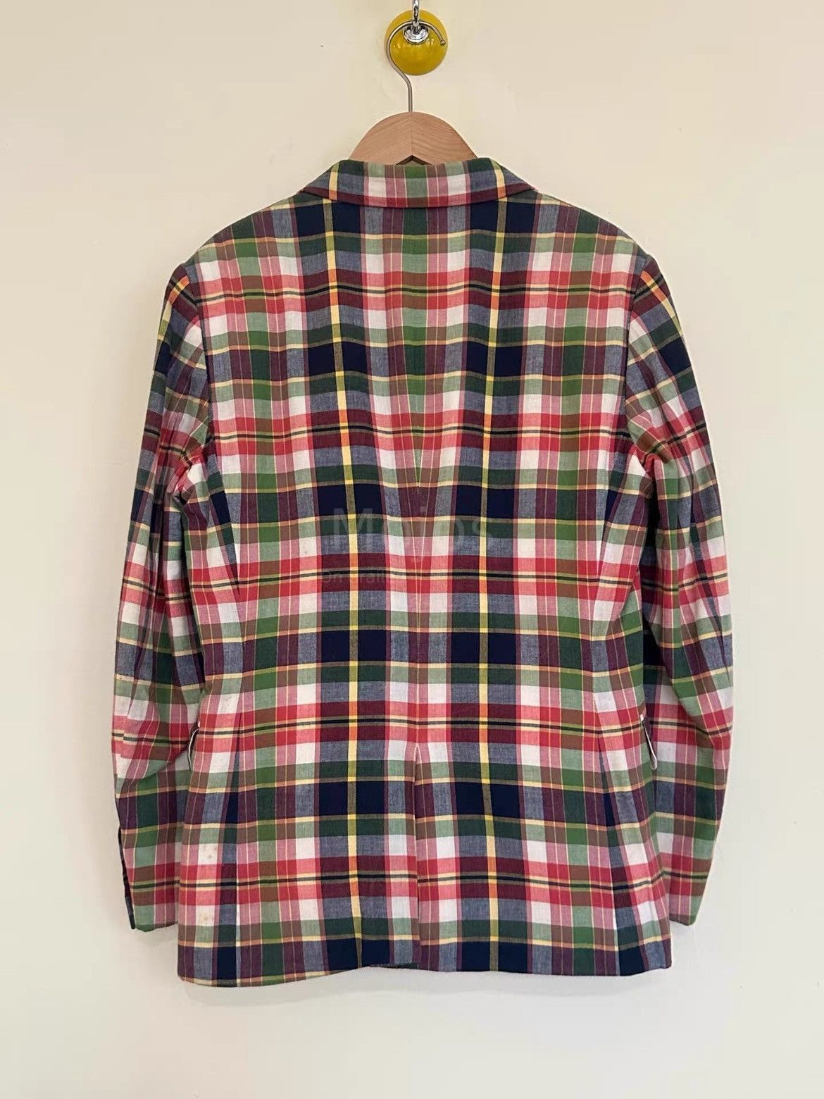Comme des Garcons Homme Plus Comme Des Garcons Homme Plus 08SS Runway Plaid Jacket-2508 Size US S / EU 44-46 / 1 - 3 Thumbnail