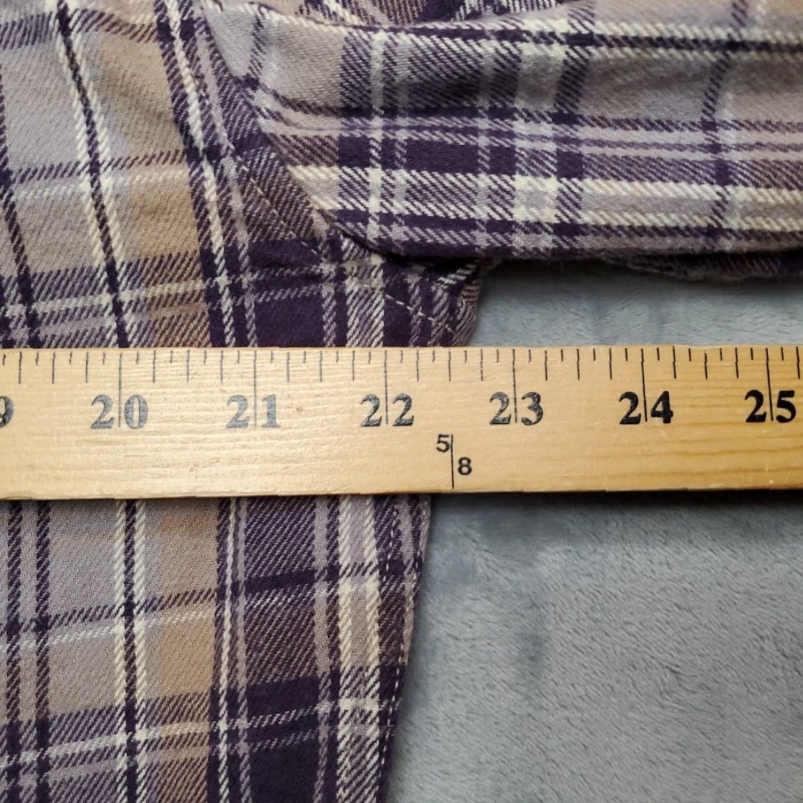 Katin VINTAGE Katin Shirt Mens M Purple Plaid Twill Flannel Long Sleeve 100% Cotton Outdoors Size US M / EU 48-50 / 2 - 8 Thumbnail
