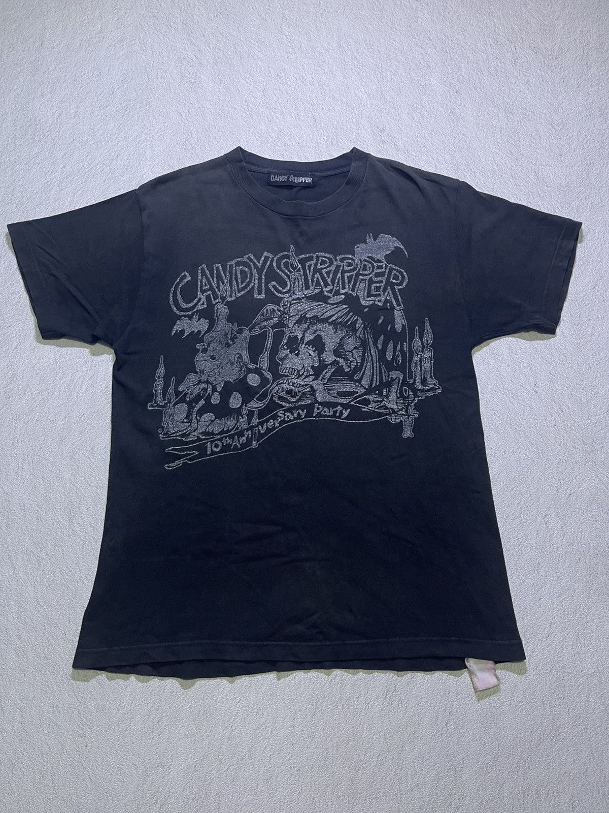 If Six Was Nine Y2K CANDY STRIPPER short sleeve tshirt Size US L / EU 52-54 / 3 - 1 Thumbnail