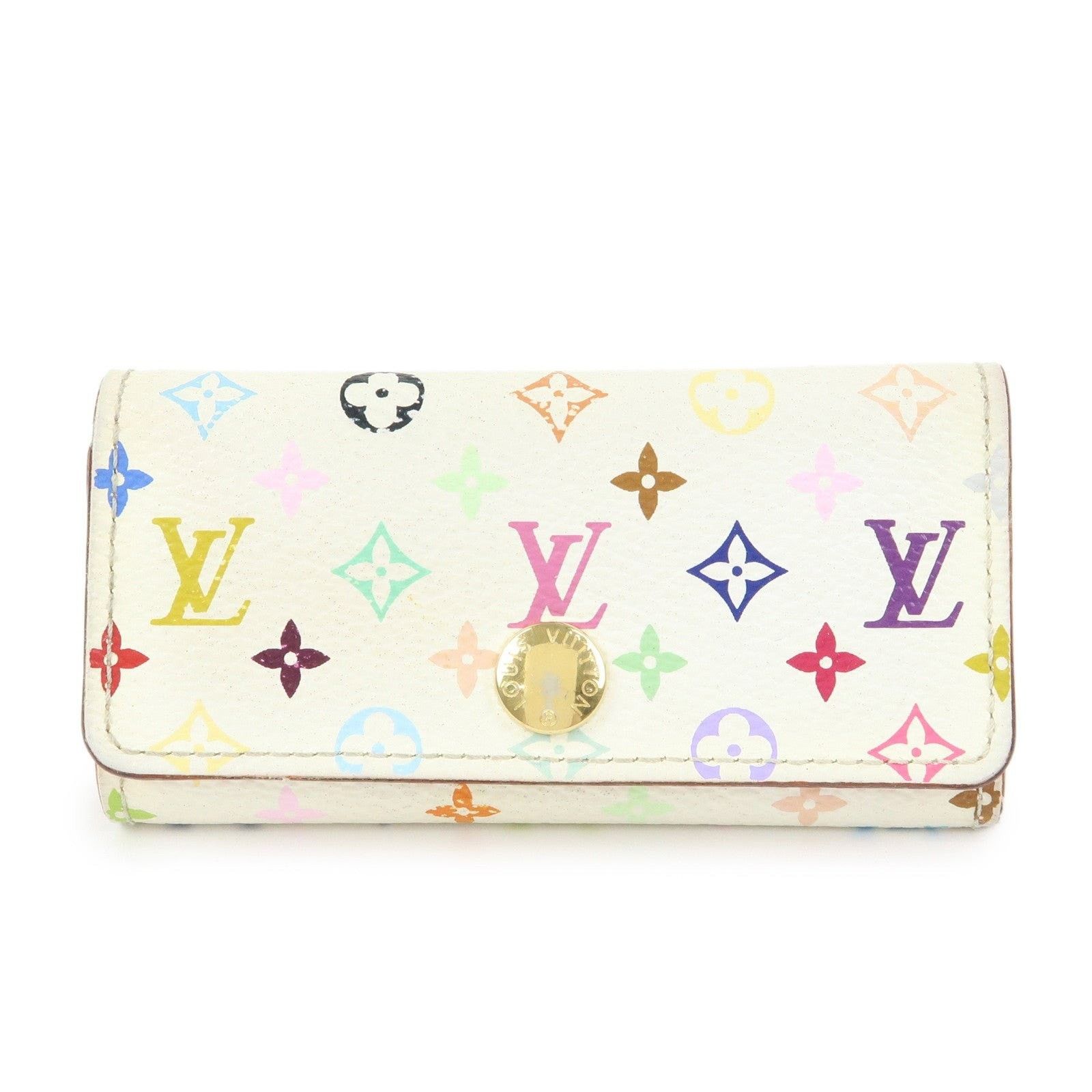 Louis Vuitton Louis Vuitton Monogram Multicles 4 Key Case Coated Canvas Size ONE SIZE - 1 Thumbnail