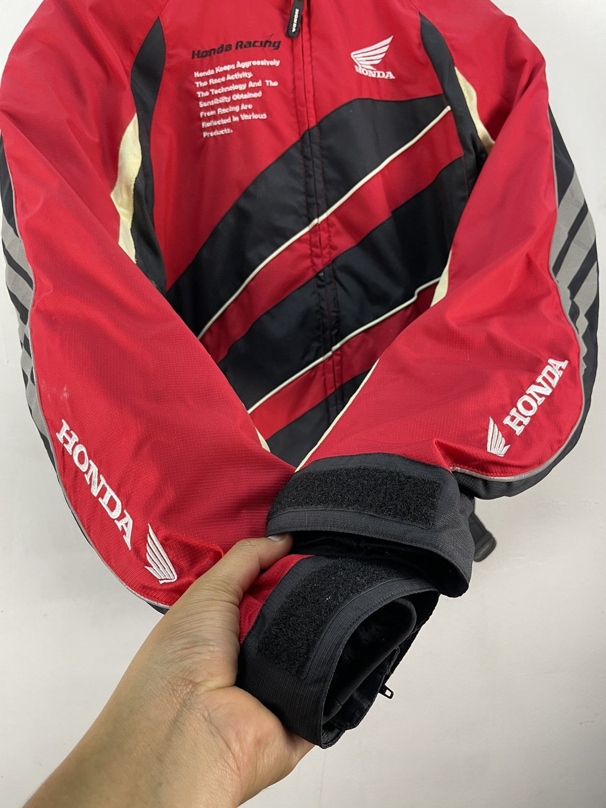Honda Vintage Honda Racing Motorcyle Rider Jacket Size L Size US L / EU 52-54 / 3 - 8 Thumbnail