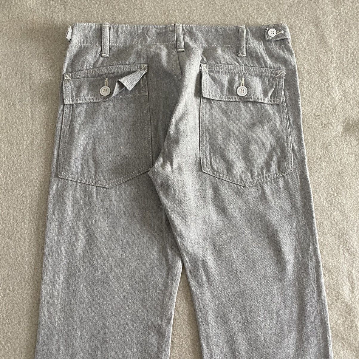 If Six Was Nine × Japanese Brand × KOJIMA GENES Kojima Simonocho Kurashiki Fatigue Baker Pants W31 Size US 31 - 5 Thumbnail
