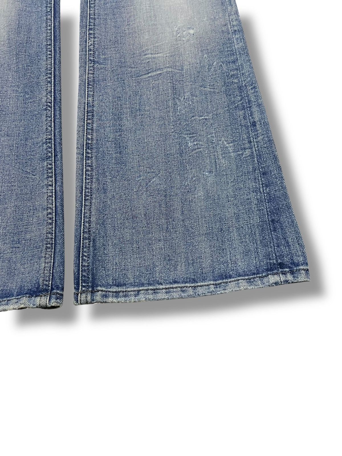Diesel Flared Vintage Diesel Louvely Italy - Faded Wash Jeans Size 29" - 6 Thumbnail