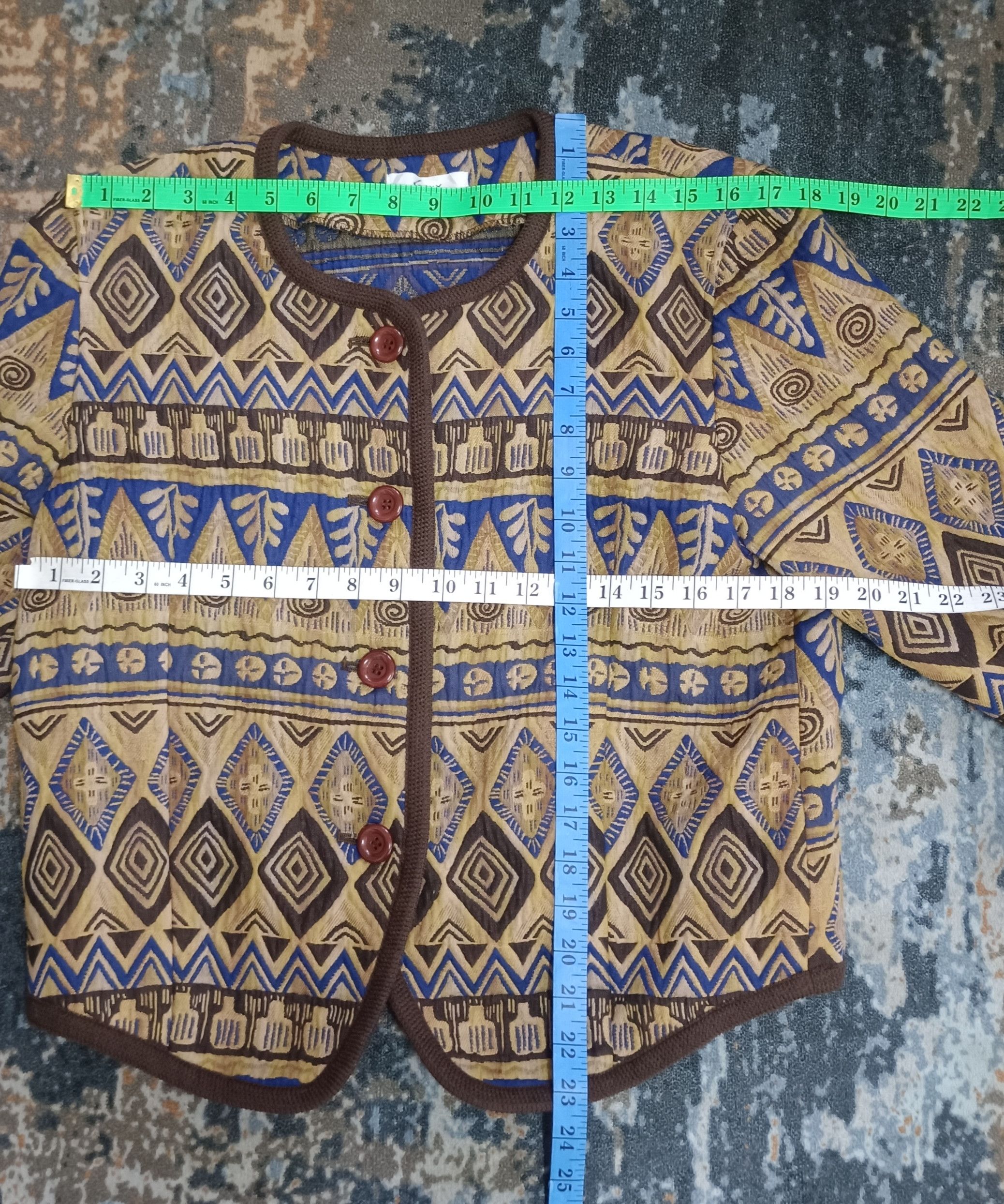 Japanese Brand Vintage Givy Art Navajo Womens Jacket Size M / US 6-8 / IT 42-44 - 13 Thumbnail