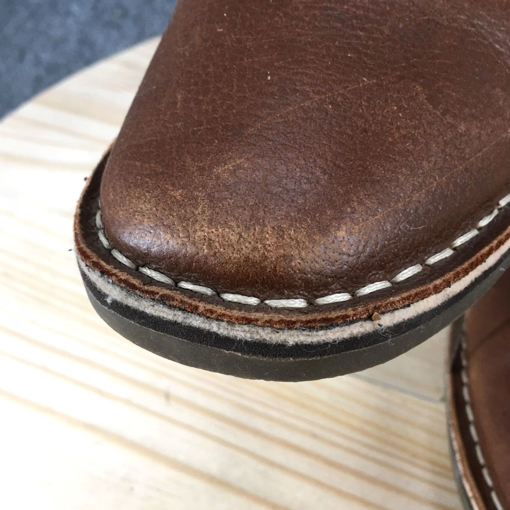 Kenneth Cole Kenneth Cole Reaction Desert Wind Mens 13 M Brown Leather Chukka Boots Lace Up Size US 13 / EU 46 - 3 Thumbnail