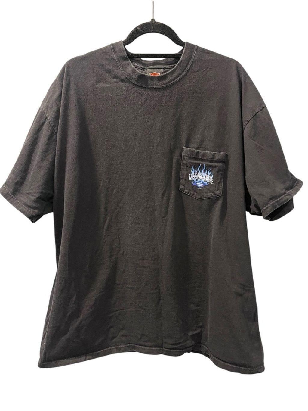 Harley Davidson Vintage 2000 Harley Davidson Flame T-Shirt Size 2XL Route 66 Size US XXL / EU 58 / 5 - 2 Thumbnail