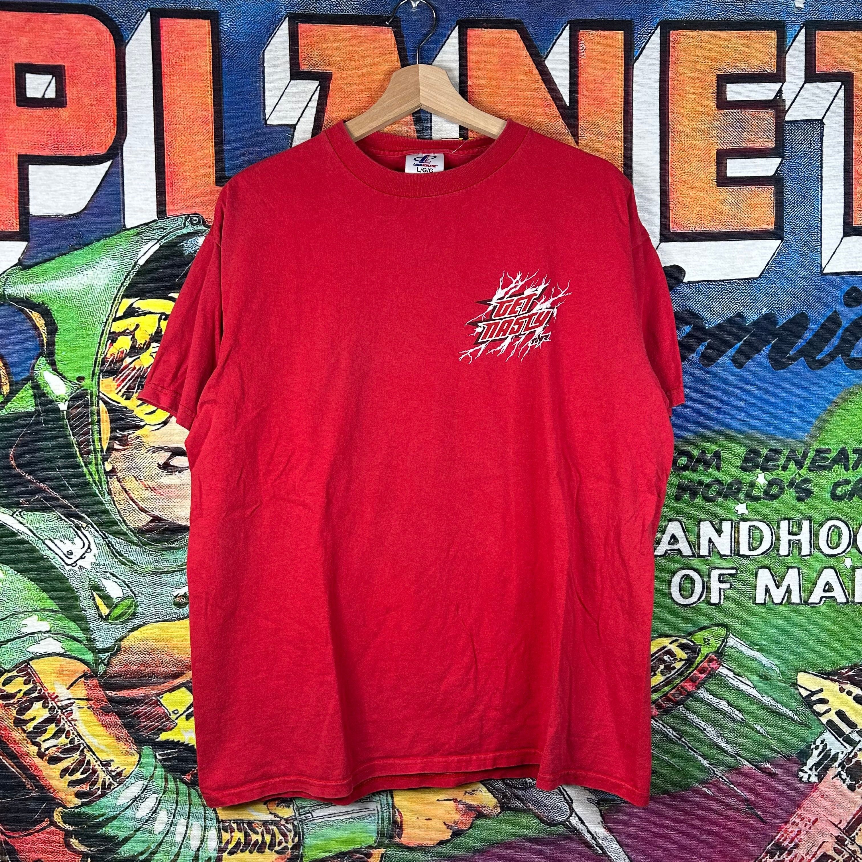 Vintage Y2K Get Nasty Mtn Dew Tee Size Large Size US L / EU 52-54 / 3 - 1 Thumbnail