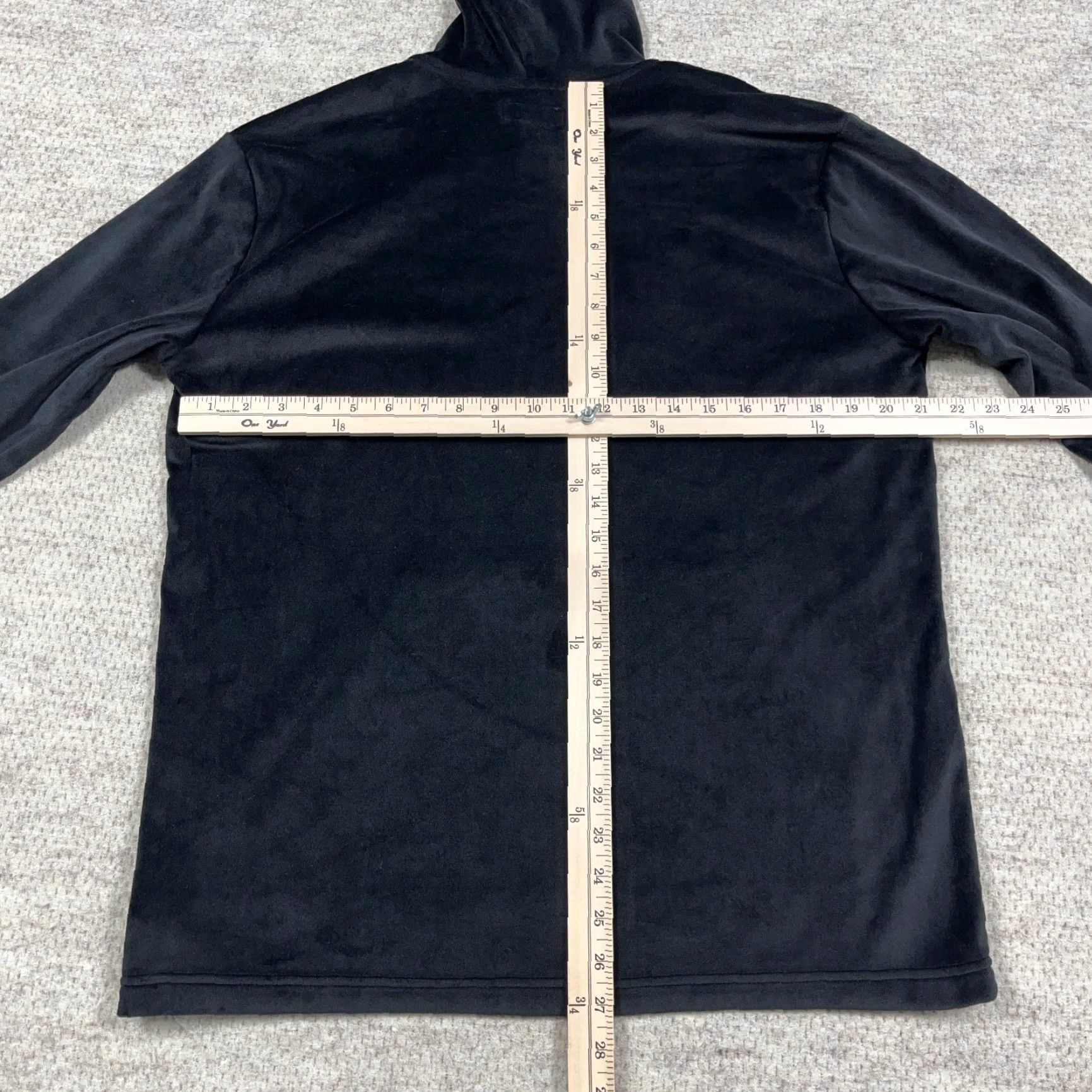 Polo Ralph Lauren Polo Ralph Lauren Hoodie Men Medium Black Red Sleep Wear Velour Lounge Spellout Size US M / EU 48-50 / 2 - 7 Thumbnail