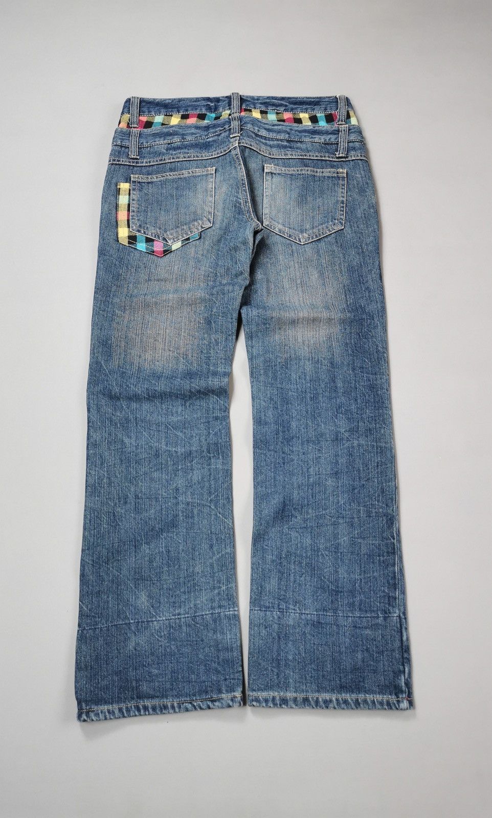If Six Was Nine Double Waist Jeans (LG91) Size US 32 / EU 48 - 2 Thumbnail