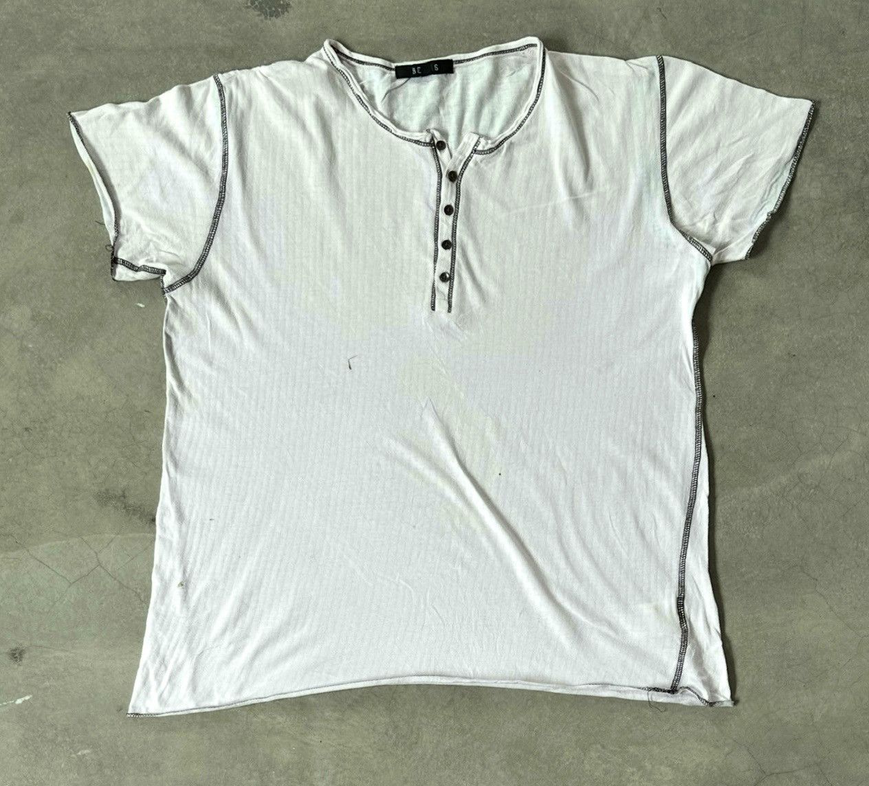 Beams Plus VINTAGE BEAMS BUTTON TEE Size US L / EU 52-54 / 3 - 1 Thumbnail