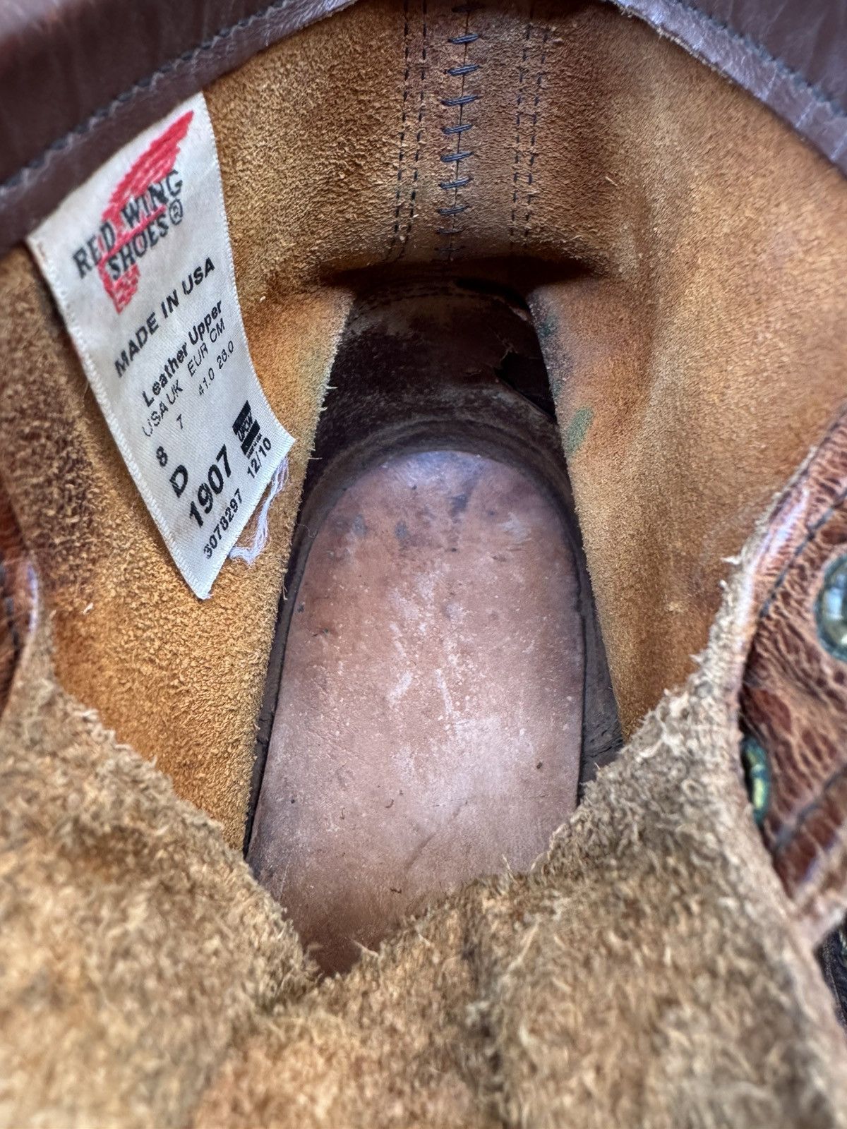 Red Wing Red Wing 1907 Copper Rough Brown Boots US 8 D |UK 7 | EUR 41 Size US 8 / EU 41 - 18 Thumbnail
