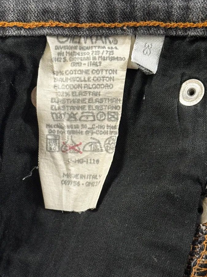 Iceberg 2000s Iceberg Full Zip Grey Denim Jeans Size US 31 - 9 Thumbnail