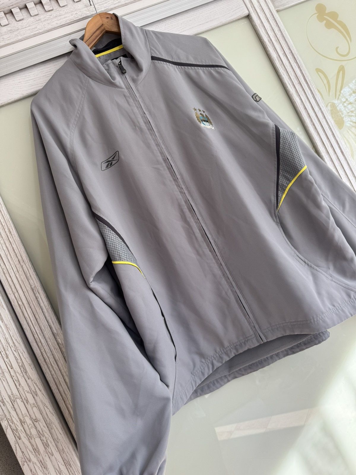 Reebok × Vintage Vintage Manchester City 2005-2006 Soccer Track Jacket Jersey Size US XXL / EU 58 / 5 - 5 Thumbnail