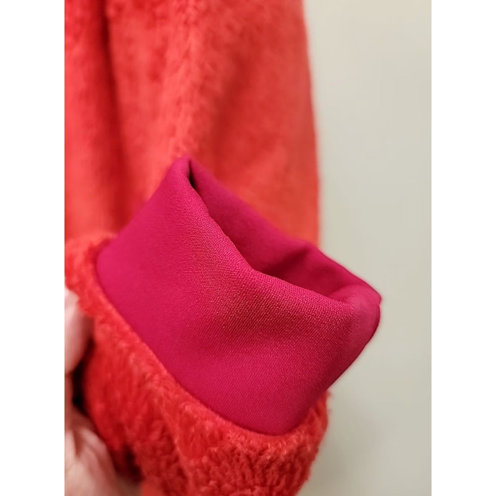 The North Face The North Face Oso Hooded Fleece Women's M Red Pink Full Zip Jacket Size M / US 6-8 / IT 42-44 - 5 Thumbnail
