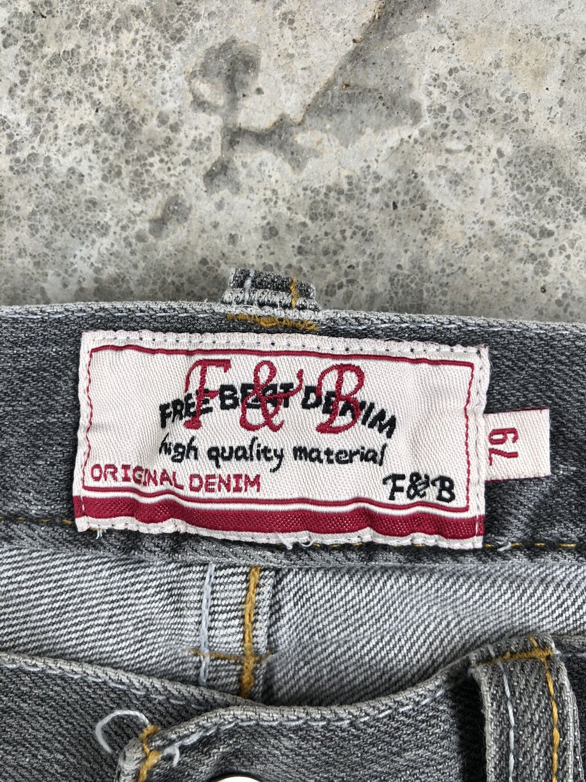 If Six Was Nine Freebeat Flared Jeans Distressed Jeans Size US 31 - 14 Thumbnail