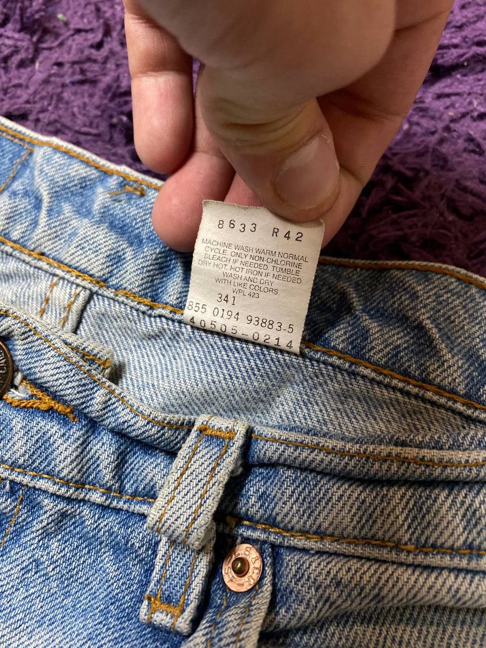 Levi's Distressed Jeans vintage Levi's 505 Y2K streetwear w34 Size US 34 / EU 50 - 3 Thumbnail