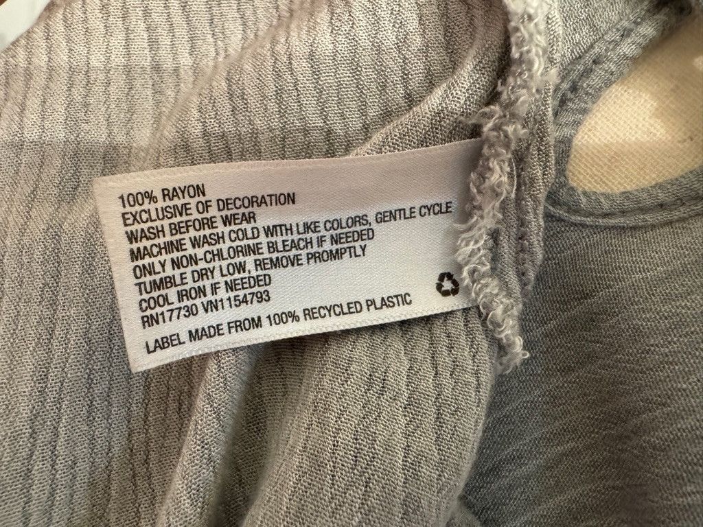 Target Basics Knox Rose | Gray Tank Top | Size S Size S / US 4 / IT 40 - 8 Thumbnail