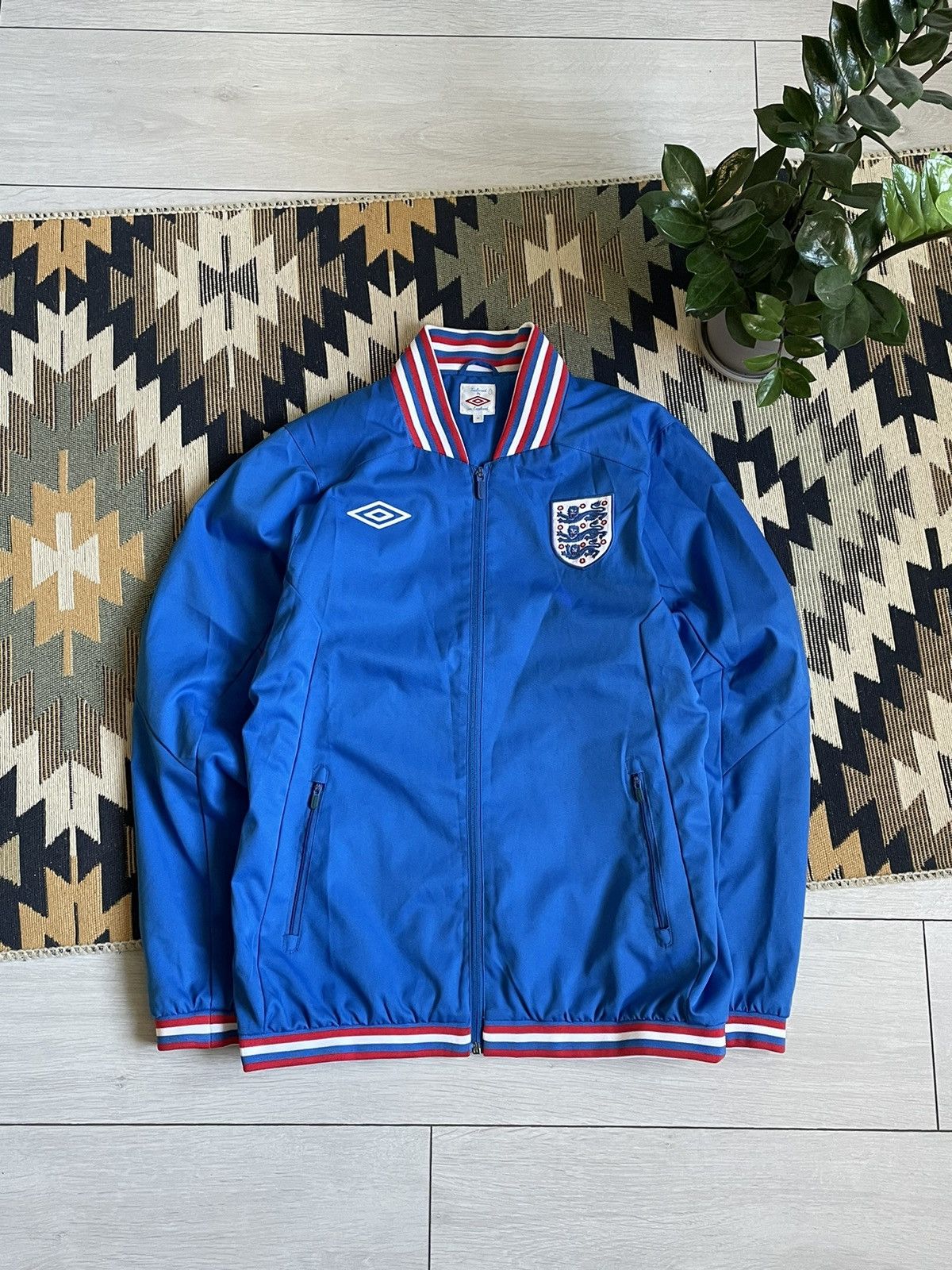 Umbro × Vintage Vintage Umbro England Logo Jacket Size US M / EU 48-50 / 2 - 1 Thumbnail