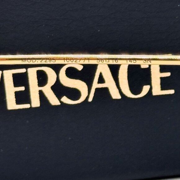 Versace NEW VERSACE SUNGLASSES VE2295 1002/71 GREEN WOMEN EYEWEAR VE Size ONE SIZE - 7 Thumbnail