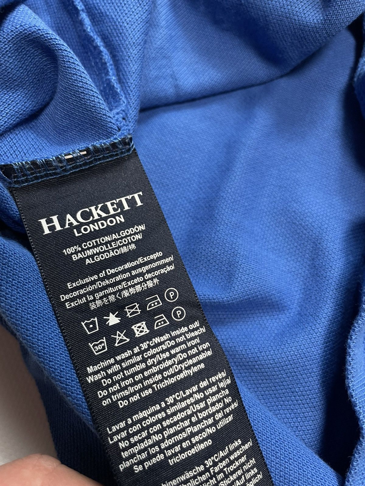 Hackett VINTAGE Hackett Aston Martin F1 Racing Polo XL Size US XL / EU 56 / 4 - 5 Thumbnail