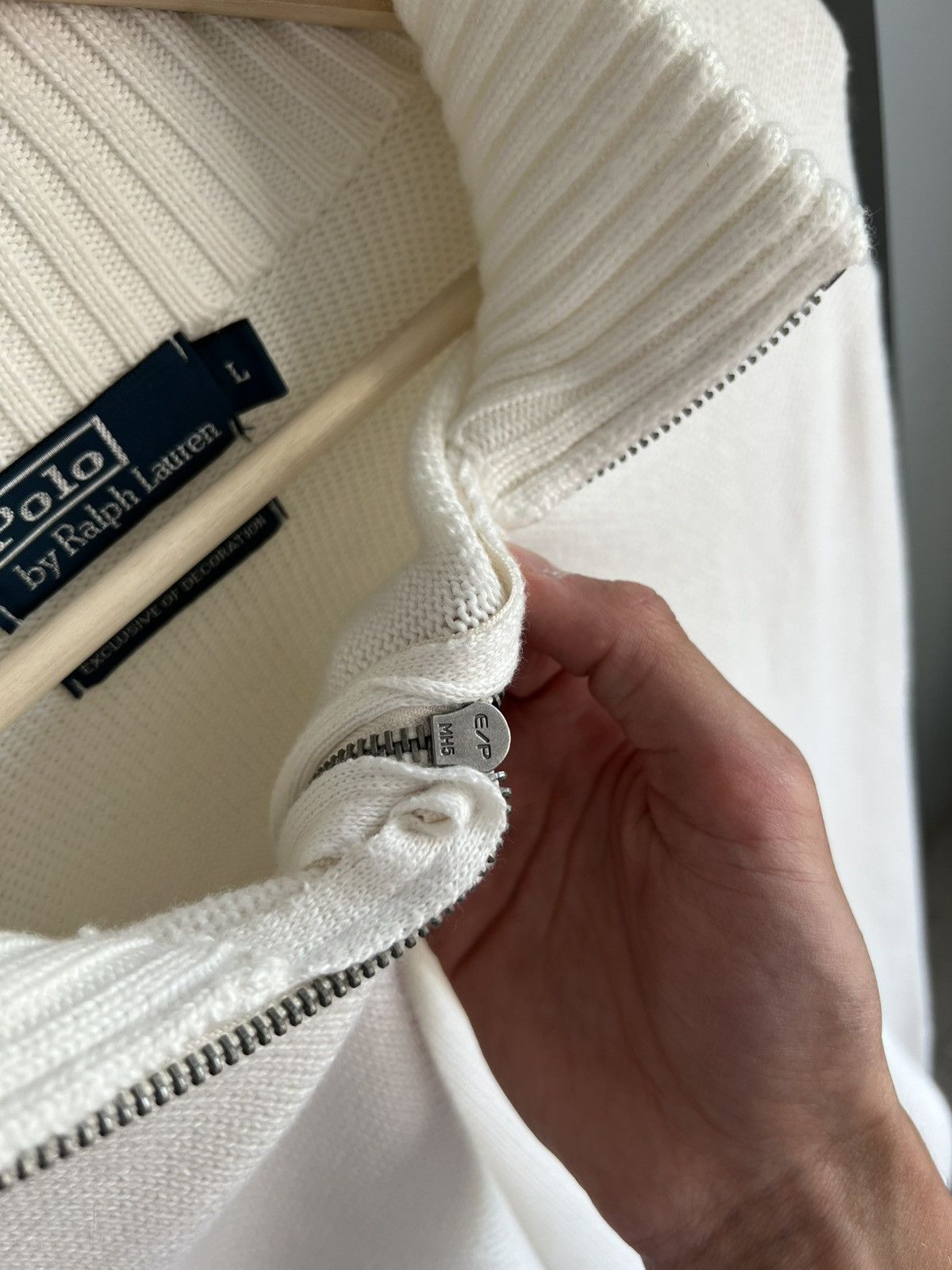Ralph Lauren Polo Ralph Lauren Vintage 1/3 Zip Old Money Luxury Sweater Size US L / EU 52-54 / 3 - 8 Thumbnail