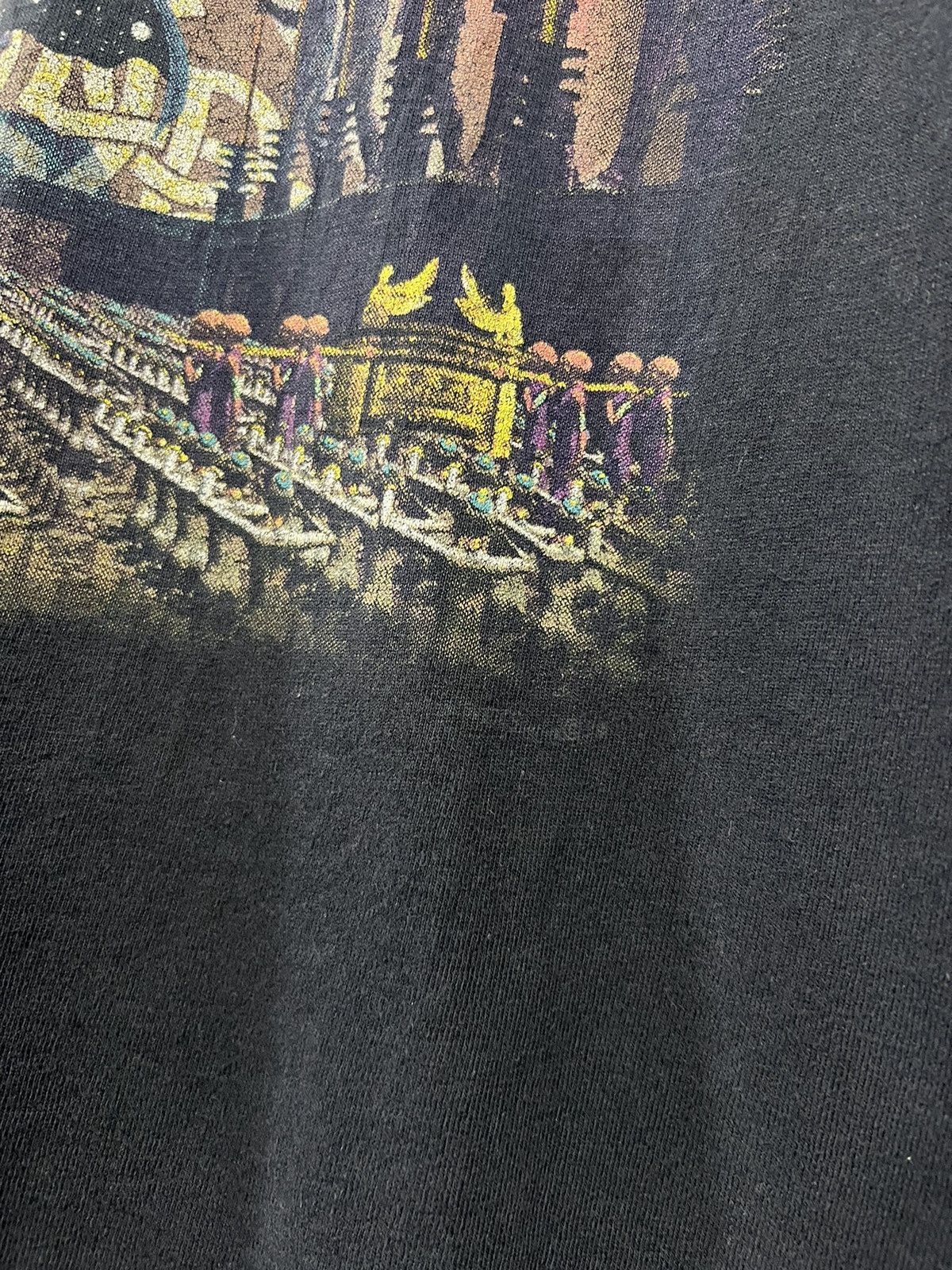 Band Tees × Vintage Vintage 90s Gammaray Band Distressed Tshirt Size US L / EU 52-54 / 3 - 3 Thumbnail