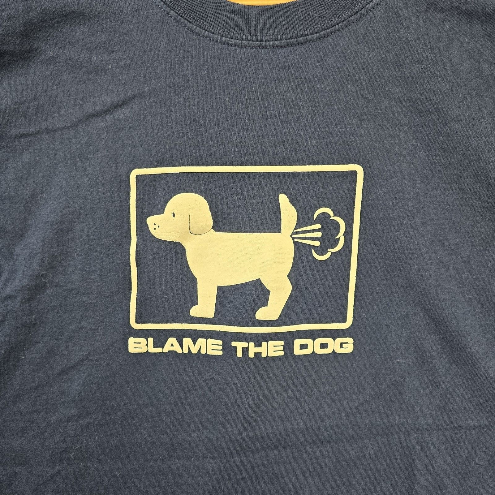 Other Blame the Dog Shirt Mens Large Funny Dog Fart Joke Size US L / EU 52-54 / 3 - 3 Thumbnail