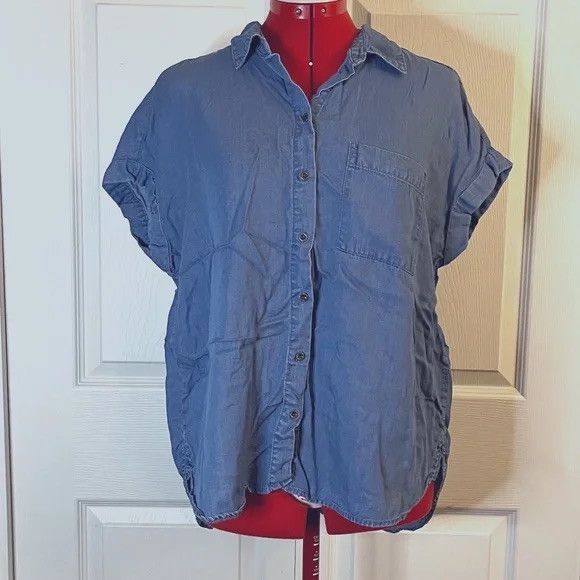 Other Jane & Delancey Button Up Denim Shirt in Large Size L / US 10 / IT 46 - 1 Thumbnail