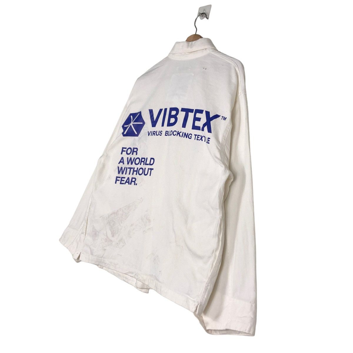 Japanese Brand 🔥VINTAGE CHORE WORK JACKET STREETWEAR VIBTEX VIRUS JAPAN Size US M / EU 48-50 / 2 - 10 Thumbnail