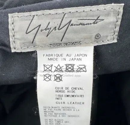 Yohji Yamamoto Yohji Yamamoto Double Strap Wandering Dumpling Bag Size ONE SIZE - 6 Thumbnail