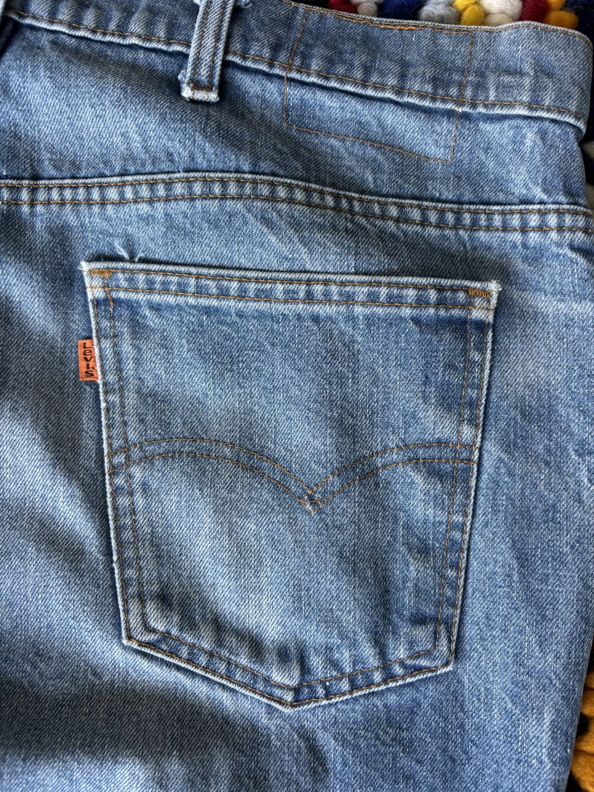 Levi's Vintage Clothing Vintage Levis Flared Orange Tab Denim Size US 36 / EU 52 - 4 Thumbnail