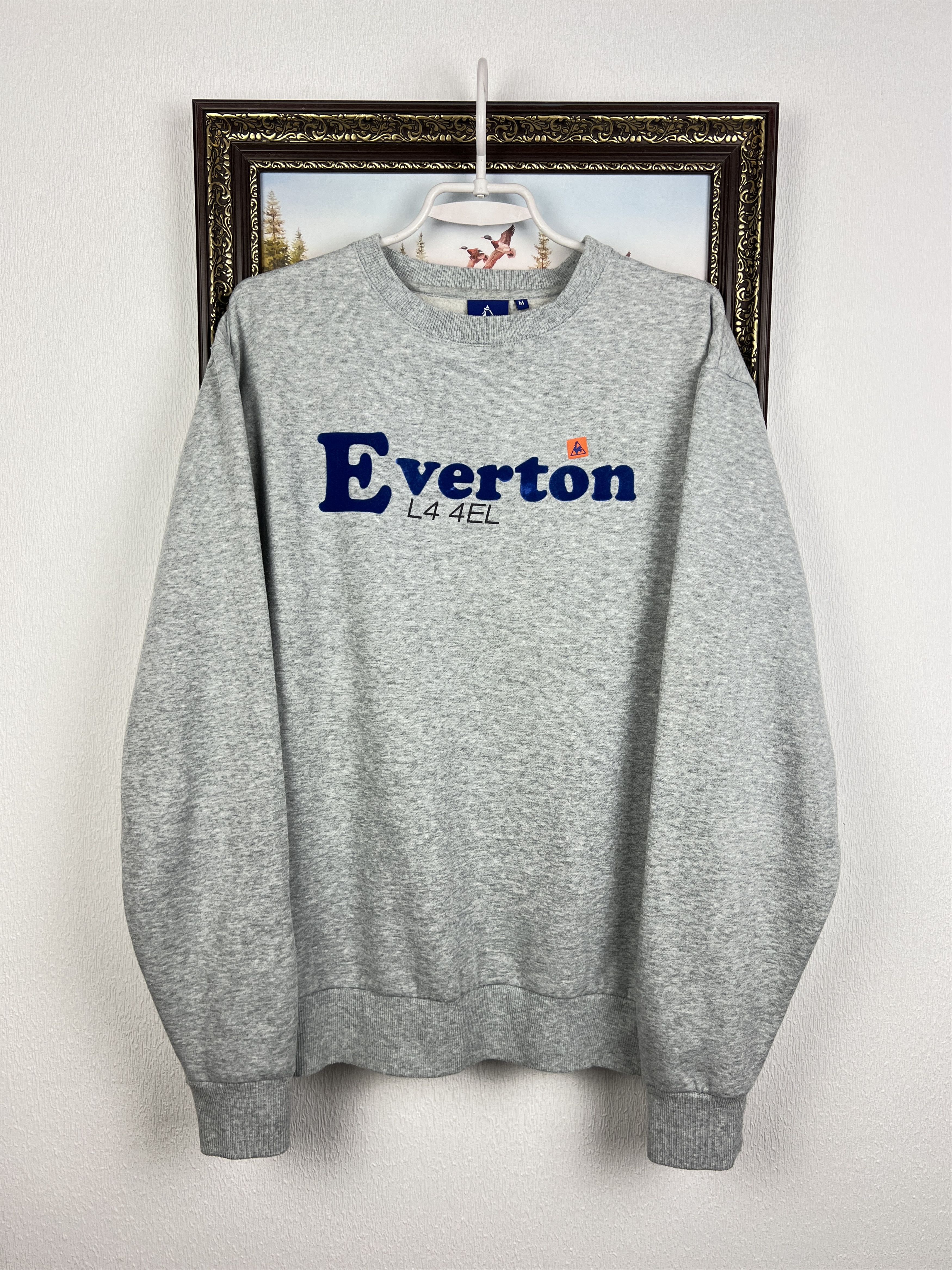 Le Coq Sportif Everton Football Sweatshirt Soccer Crewneck Track Top Size US M / EU 48-50 / 2 - 1 Thumbnail