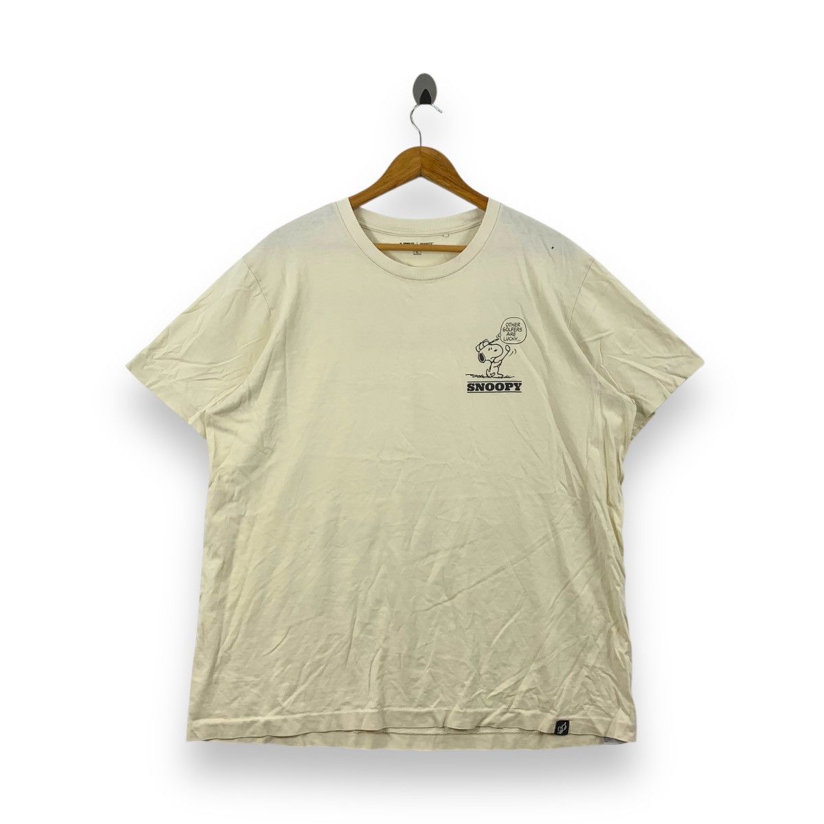 Peanuts × Uniqlo UNIQLO x SNOOPY Peanuts Woodstock Golf Tee Shirt Top Comic Size XL / US 12-14 / IT 48-50 - 3 Thumbnail