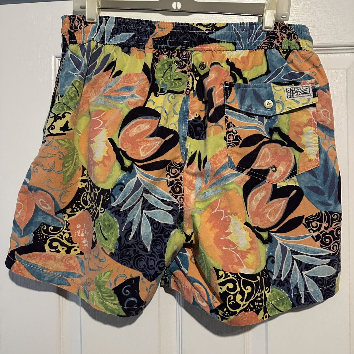 Polo Ralph Lauren Polo Ralph Lauren Hawaiian Floral Print Swim Shorts Large Size US 38 / EU 54 - 4 Thumbnail
